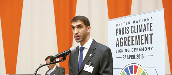 paris climate agreement speaker